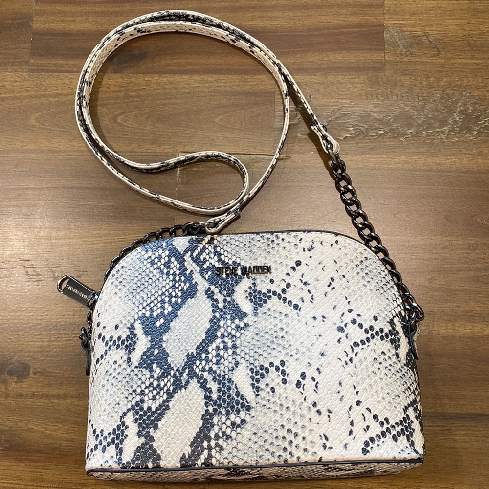 Steve Madden snake skin crossbody